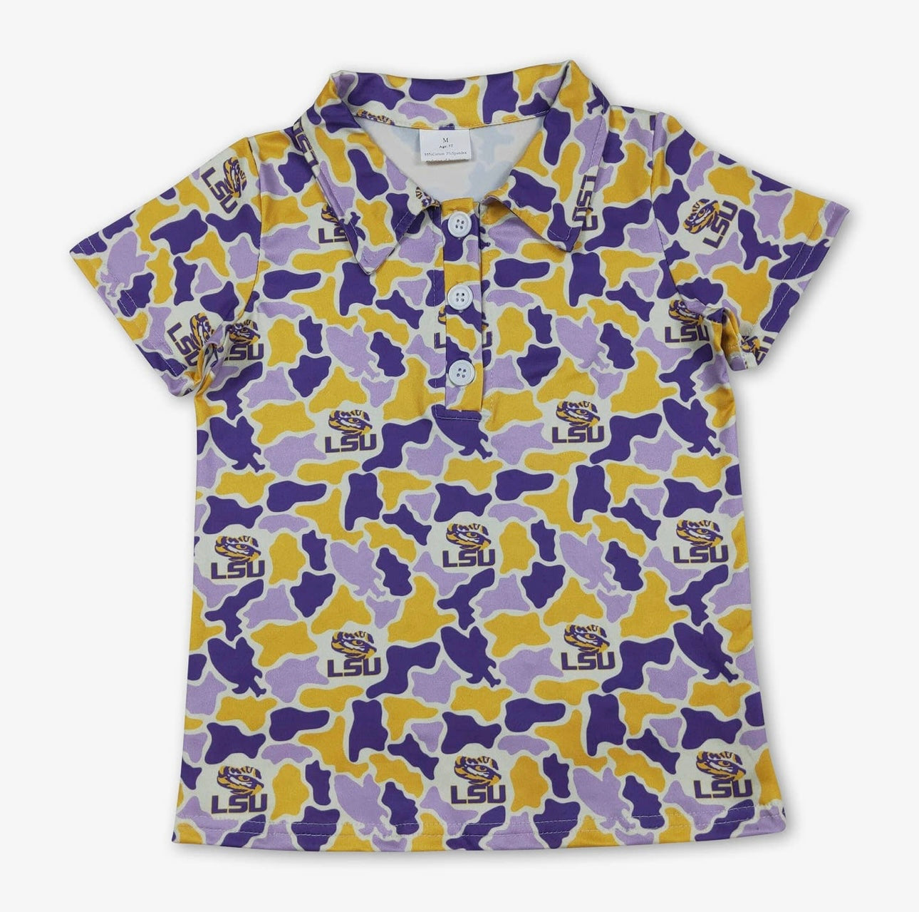 Boys Game Day Camo Shirt