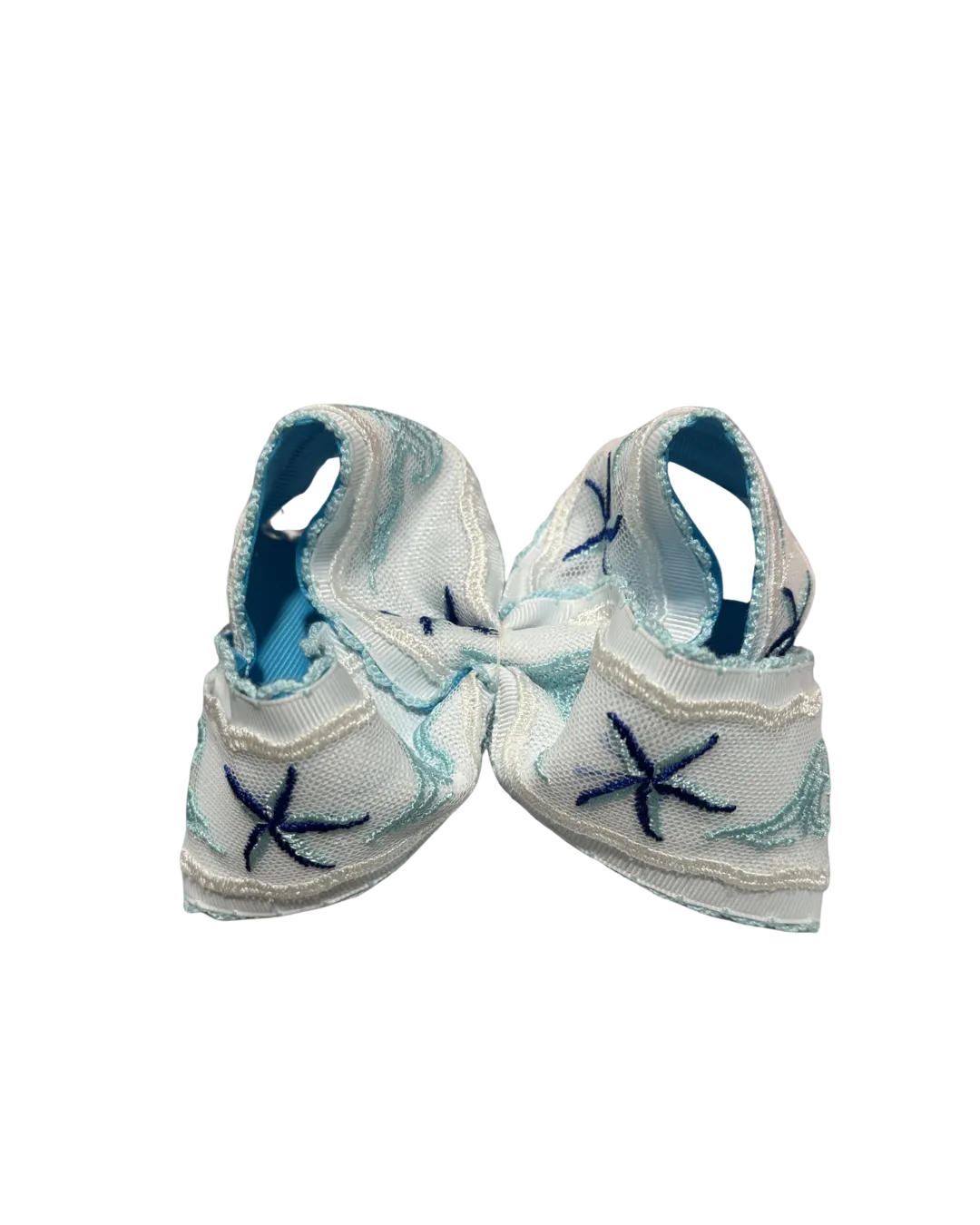 Blue Ocean Lace Bow
