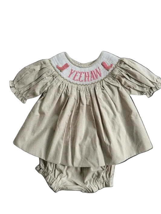 Little Cowgirl Bloomer Set (PO1 - Eta August)