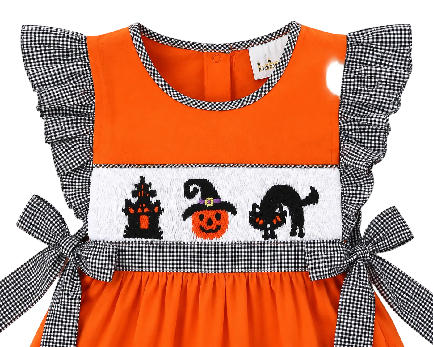 Black Cat Hollow Smocked Dress (PO1 - Eta August)