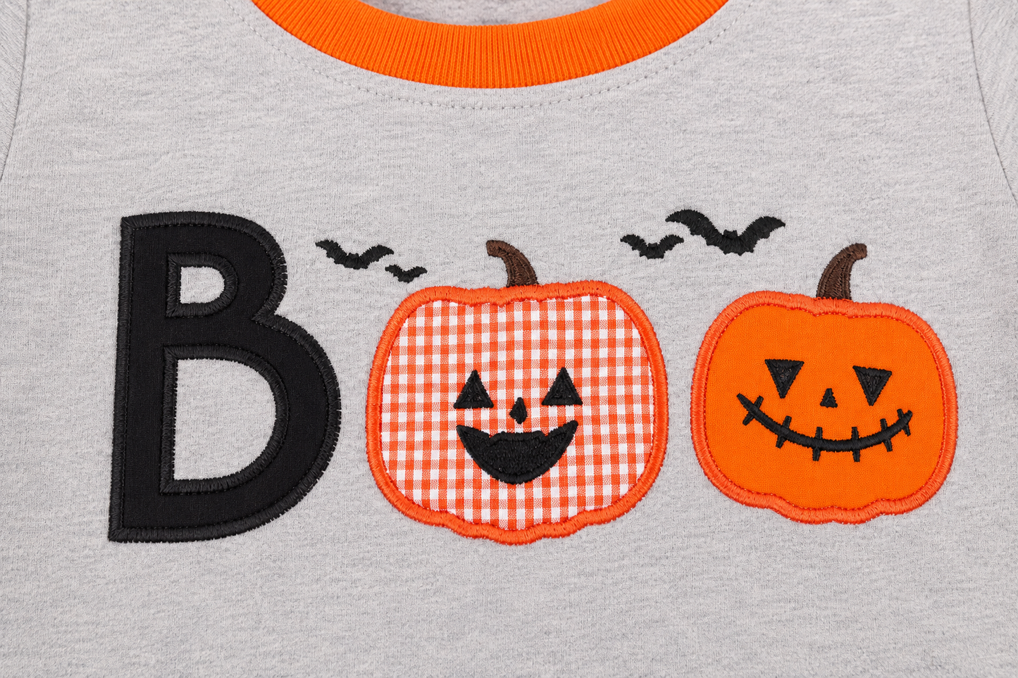Boo Appliqué Boys Short Set (PO1 - Eta August)