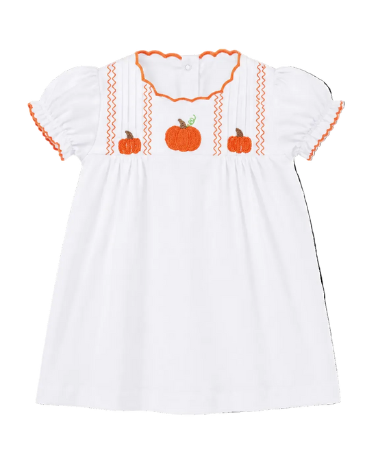 Pumpkin Patch French Knot Heirloom Dress (PO1 - Eta August)